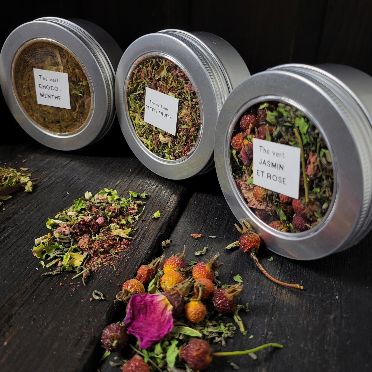 Collection thés verts 3 x 150 ml